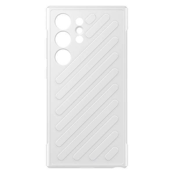 Oriģināls bruņu korpusa vairoga korpusa vāks Samsung Galaxy S24 Ultra gaiši pelēkā krāsā
