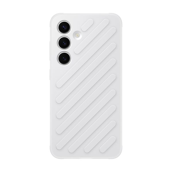 Oriģināls bruņu korpusa vairoga korpuss Samsung Galaxy S24+ gaiši pelēkā krāsā
