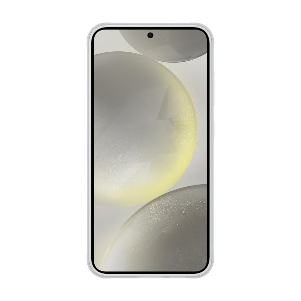 Oriģināls bruņu korpusa vairoga korpuss Samsung Galaxy S24+ gaiši pelēkā krāsā