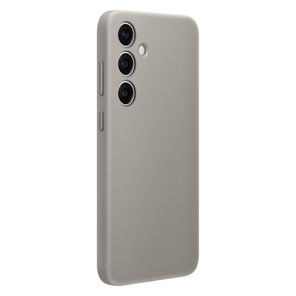 Oriģināls korpuss Samsung Galaxy S24+ vegānu ādas korpuss GP-FPS926HCAAW pelēks