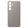 Oriģināls korpuss Samsung Galaxy S24+ vegānu ādas korpuss GP-FPS926HCAAW pelēks
