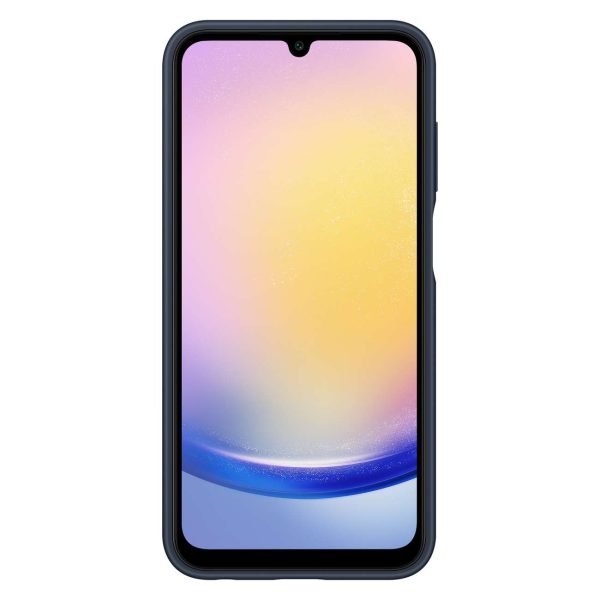 Oriģināls korpuss Samsung Galaxy A15 / A15 5G ar kabatu melnām un zilām kartēm