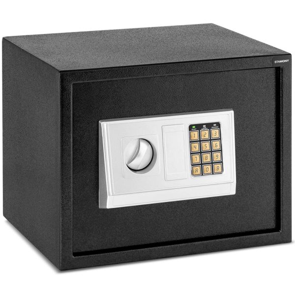 Mājas drošs elektroniskais šifrs un atslēga 38x30x30 cm
