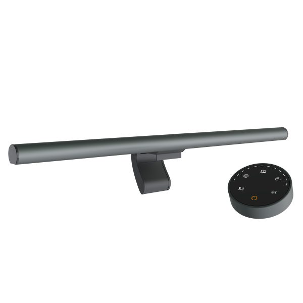 Bezvadu RF 2,4 GHz LED lukturu apgaismojums Monitor USB-C melnajam ekrānam