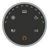 Bezvadu RF 2,4 GHz LED lukturu apgaismojums Monitor USB-C melnajam ekrānam