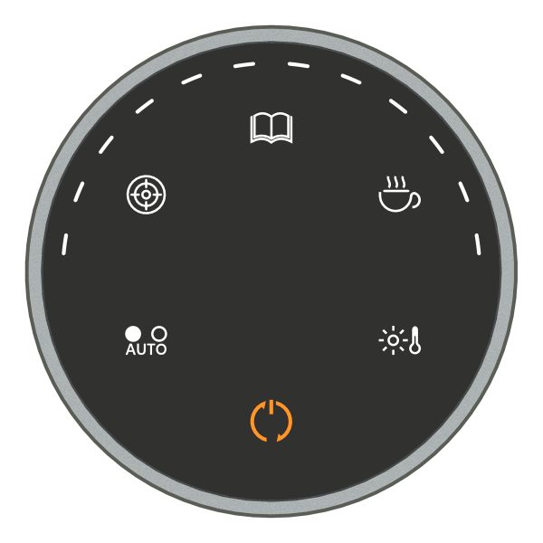 Bezvadu RF 2,4 GHz LED lukturu apgaismojums Monitor USB-C melnajam ekrānam