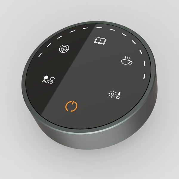 Bezvadu RF 2,4 GHz LED lukturu apgaismojums Monitor USB-C melnajam ekrānam
