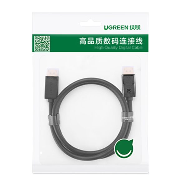 Kabelis Kabelis monitora TV displayport 3m melns