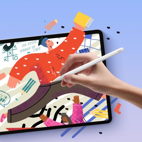 Active Stylus Stylus iPad gludai rakstīšanai 2 balts