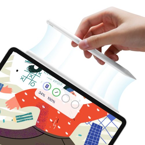 Active Stylus Stylus ipad Air / Pro gluda rakstīšana 2 sērijas dubultā uzlāde balta