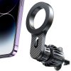 Magnētiskās automašīnas turētājs iPhone no Magsafe līdz melnās ventilācijas režģim