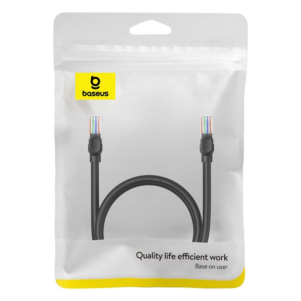 1024095-5-kabel-przewod-sieciowy-ethernet-cat-5-rj-45-1000mb-baseus-hurtownia-sklep Kabeļu tīkls Kabelis Ethernet Cat 5 RJ-45 1000MB/s Vītā pāris 1m melns