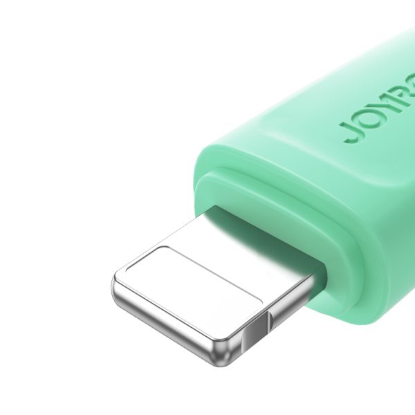 Kabelis kabelis iPhone USB-A-Lighting 3A daudzkrāsu sērijai 1m balts