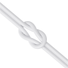 Austiņu vadu sērijas minijack 3,5 mm 1,2 m sudraba austiņas