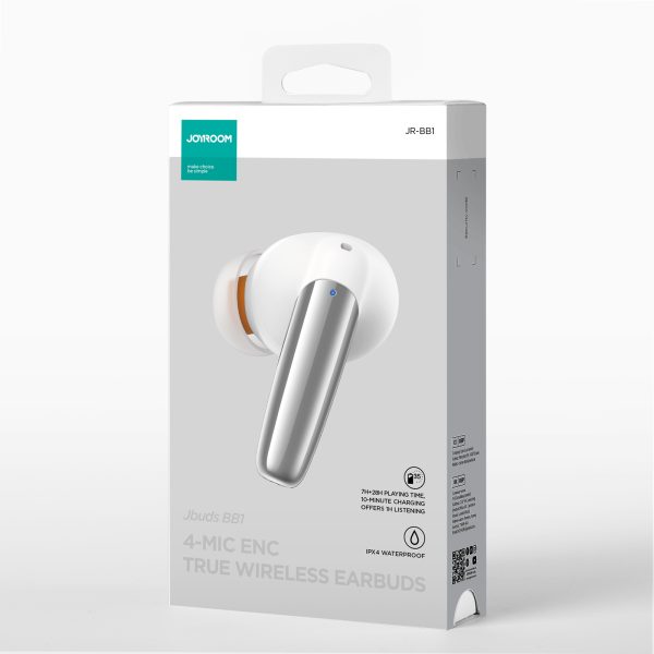 ENC JBUDS sērija USB-C baltas bezvadu austiņas