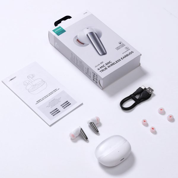 ENC JBUDS sērija USB-C baltas bezvadu austiņas