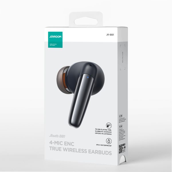 ENC JBUDS sērija USB-C melnās bezvadu austiņas
