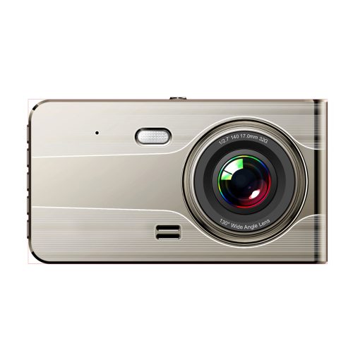 Full HD G-sensor LCD automašīnas video ierakstītājs ar smilškrāsas atpakaļgaitas kameru