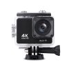 4K Full HD Wi-Fi sporta kamera 16mpx ūdensnecaurlaidīgs platleņķa + melni piederumi