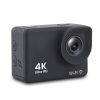 4K Full HD Wi-Fi sporta kamera 16mpx ūdensnecaurlaidīgs platleņķa + melni piederumi