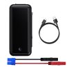 Jump starteris 3000A 12V PowerBank USB -C / EC8 / DC - pelēkais motors