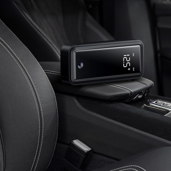 Jump starteris 3000A 12V PowerBank USB -C / EC8 / DC - pelēkais motors