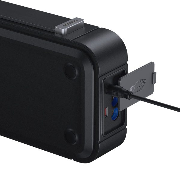 Jump starteris 3000A 12V PowerBank USB -C / EC8 / DC - pelēkais motors