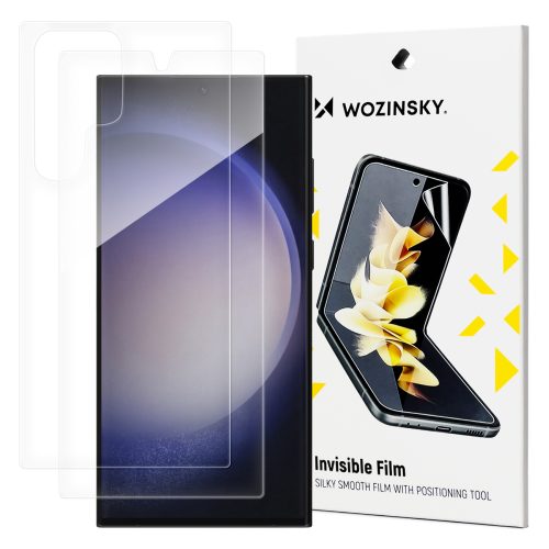 Samsung Galaxy S23 Ultra Neredzamā filmu aizsardzības filma
