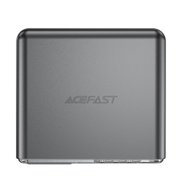 PC barošanas stacija PD 218W GAN ar 4 portiem 3x USB-C + USB-A Grey