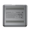 PC barošanas stacija PD 218W GAN ar 4 portiem 3x USB-C + USB-A Grey