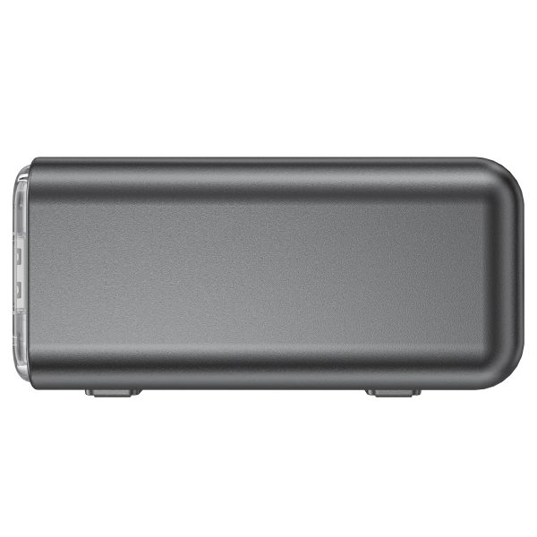 PC barošanas stacija PD 218W GAN ar 4 portiem 3x USB-C + USB-A Grey