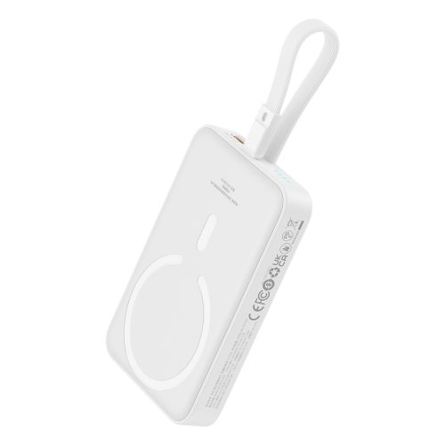 Mini PowerBank Magsafe 1000mAh 20W ar zibens kabeli iPhone 0