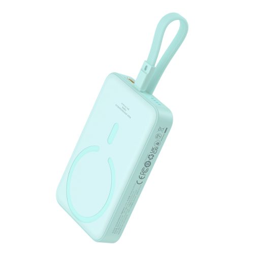 Mini PowerBank Magsafe 1000mAh 20W ar zibens kabeli iPhone 0