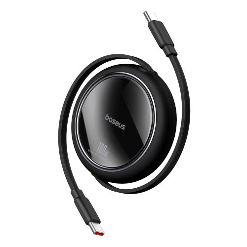 Kabeļa ievelkams kabelis USB-C 100W Free2Drag mini 1m melns