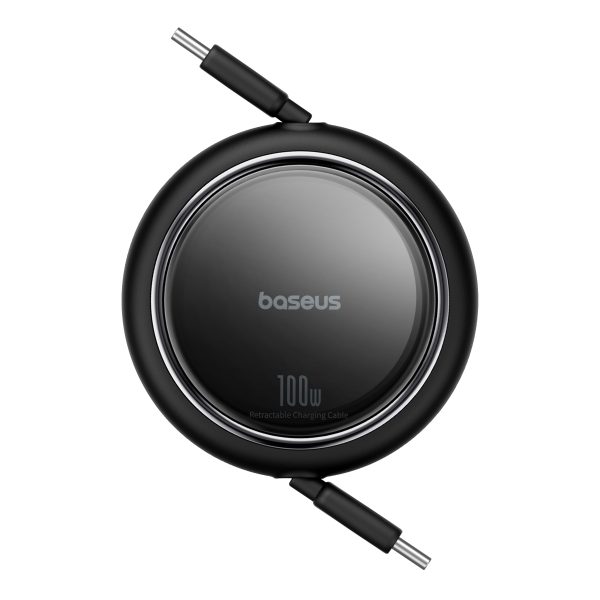 Kabeļa ievelkams kabelis USB-C 100W Free2Drag mini 1m melns