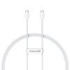 Kabelis USB-C 30W PD 480MB/s Superior Series LL 1M balts kabelis