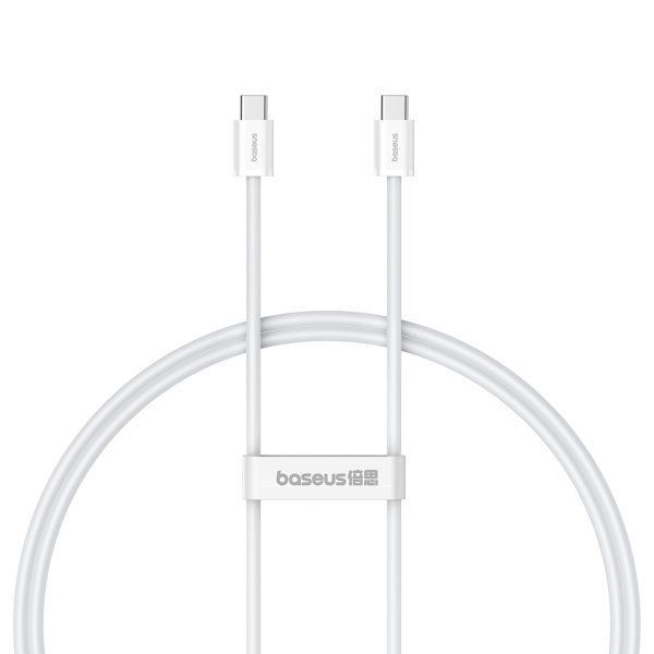 Kabelis USB-C 30W PD 480MB/s Superior Series LL 1M balts kabelis