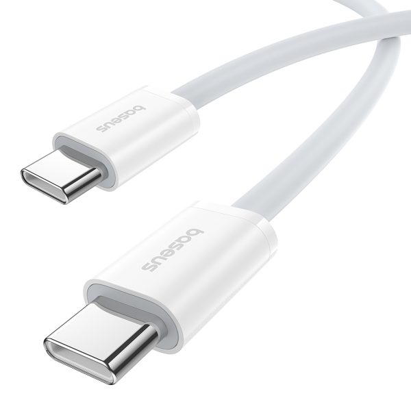 Kabelis USB-C 30W PD 480MB/s Superior Series LL 1M balts kabelis