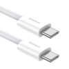 Kabelis USB-C 30W PD 480MB/s Superior Series LL 1M balts kabelis