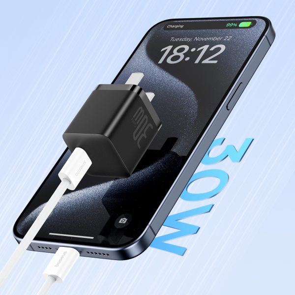 Kabelis USB-C 30W PD 480MB/s Superior Series LL 1M balts kabelis