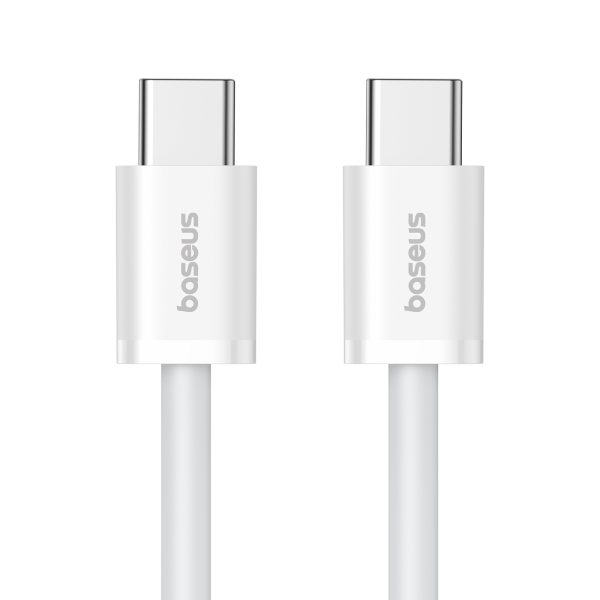 Kabelis USB-C 30W PD 480MB/s SUPERIOR SERIC LL 2M White White