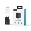 Maza spēcīga GAN 2X USB-C PD 35W GAN lādētājs ar melnu displeju