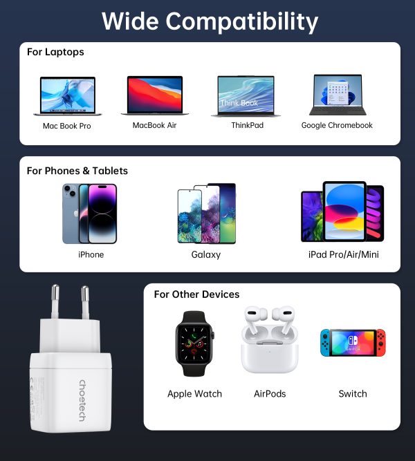 Maza spēcīga GAN 2X USB-C PD 35W GAN lādētājs ar baltu displeju