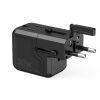 Universal USB-C USB-A PD 20W USB 20W LIETOŠANA ES UK AU: Black