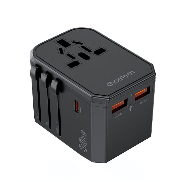 Universal USB-C 2X USB-A PD 30W USB-A USB-A UK UK AU AU