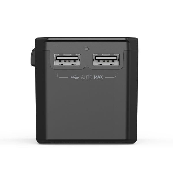 Universālais ceļojuma lādētājs 2X USB-C 2X USB-A PD 45W Izmantojiet ES UK Aule