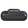 Bezvadu runātājs Karaoke 200W ar 2 USB-C melnajiem mikrofoniem