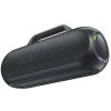 Bezvadu runātājs Karaoke 200W ar 2 USB-C melnajiem mikrofoniem