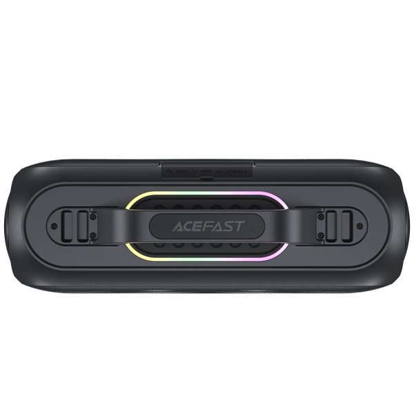 Bezvadu runātājs Karaoke 200W ar 2 USB-C melnajiem mikrofoniem