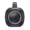 Bezvadu runātājs Karaoke 200W ar 2 USB-C melnajiem mikrofoniem